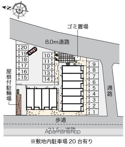 クレイノ平井丘Ａ 205 ｜ 茨城県鹿嶋市大字平井1360-172（賃貸アパート1K・2階・25.89㎡） その24