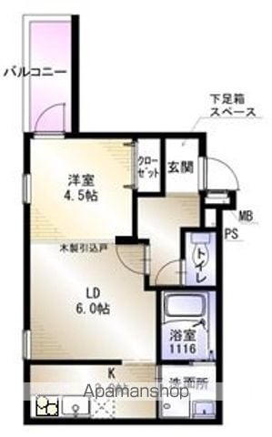 フジパレスsun eight1の間取り写真