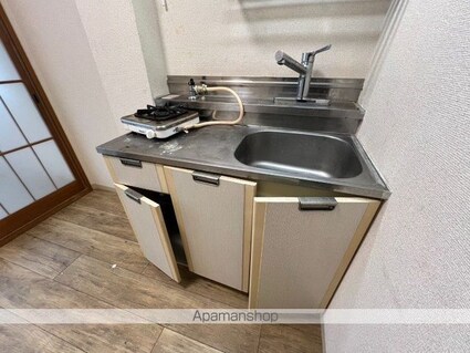 東京都練馬区田柄４丁目[1K/18.09m2]のキッチン