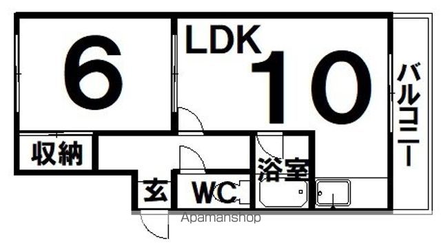 柏ハイツの間取り写真