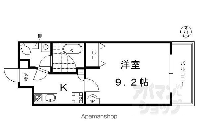メゾンシレーネの間取り写真