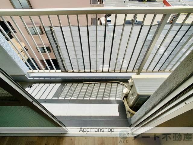 第１３杉フラット[2DK/31.86m2]のバルコニー