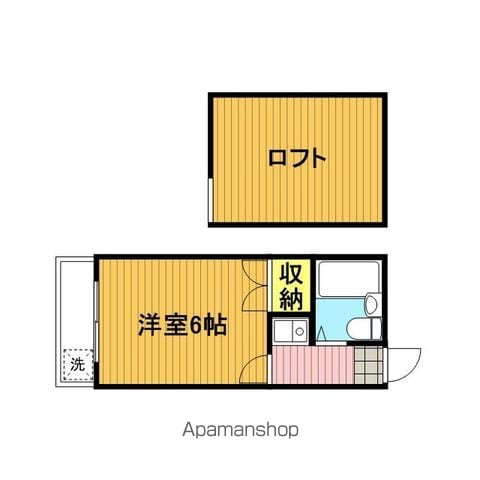 レオパレス武蔵浦和の間取り写真