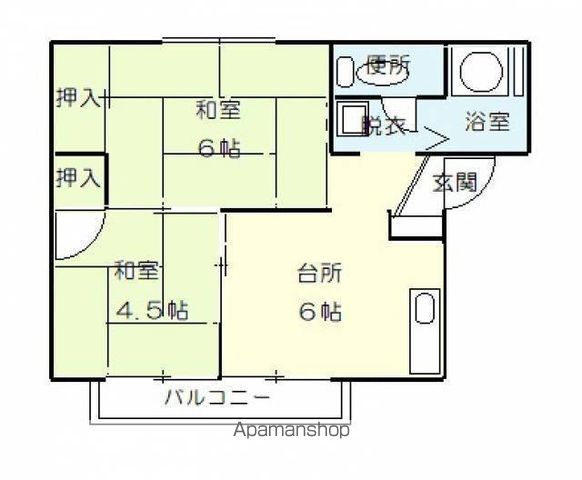 ABCハイム志津川の間取り写真