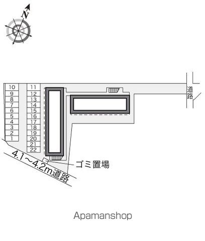 レオパレス日の出の玄関写真