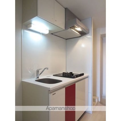 東京都渋谷区幡ヶ谷２丁目[1K/22.62m2]のキッチン