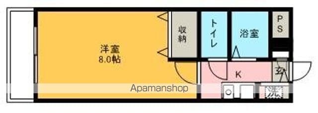 アプロード新宮の間取り