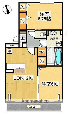 エクセル市ヶ尾の間取り写真