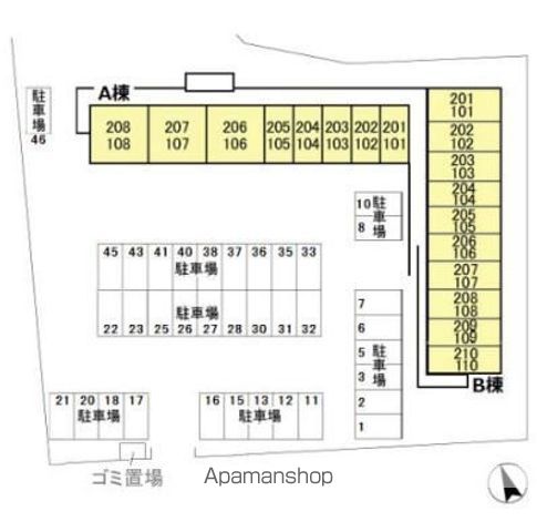 プレミールＢ 203 ｜ 千葉県佐倉市城343-3（賃貸アパート1K・2階・21.18㎡） その9