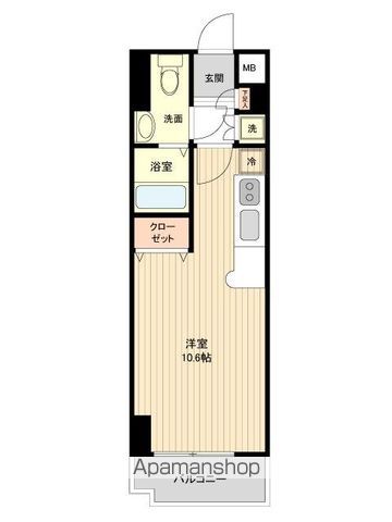 レジディア仙台本町の間取り写真