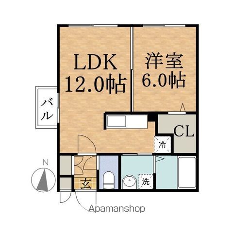 モルティーニ南円山の間取り写真