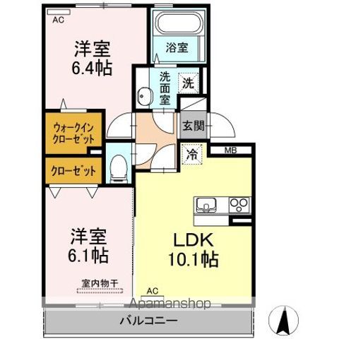 アーブルヒルズの間取り写真