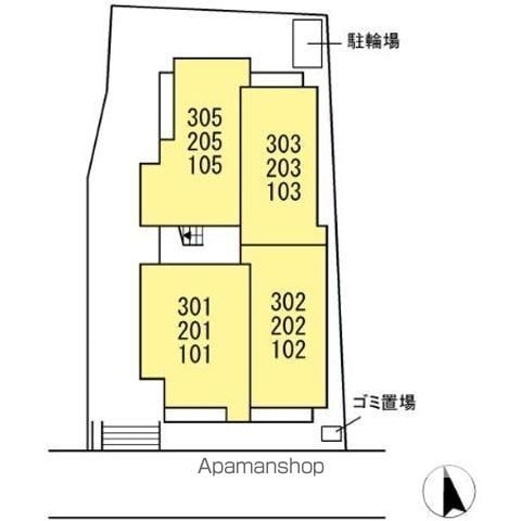 グラナーデ滝野川 103 ｜ 東京都北区滝野川４丁目25-3（賃貸アパート1LDK・1階・42.47㎡） その13