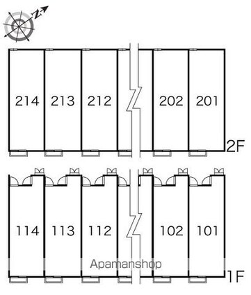 レオパレス凛[1K/23.61m2]の共用部2