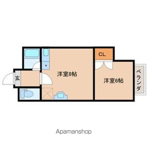 第3あづまマンションの間取り写真
