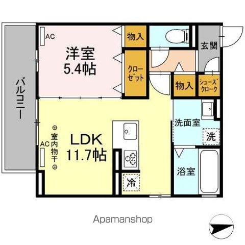 DーHILLS名塚町の間取り写真
