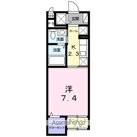 ルミエール Yの間取り写真