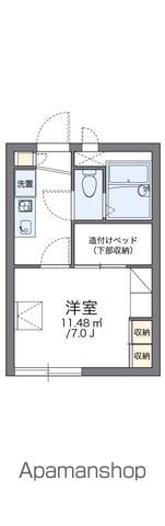 レオパレスRose Patioの間取り写真