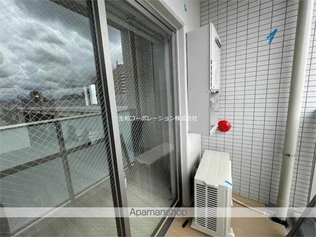 シャローム亀戸[1K/30.9m2]のバルコニー