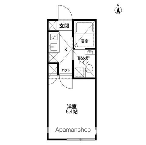 ARBOR BLUE QUADRの間取り写真