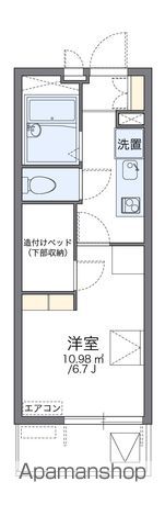 レオパレス銀河の間取り写真