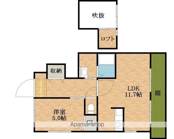 ブリーゼ高石の間取り写真