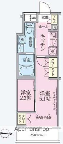 練馬区豊玉北のマンションの間取り