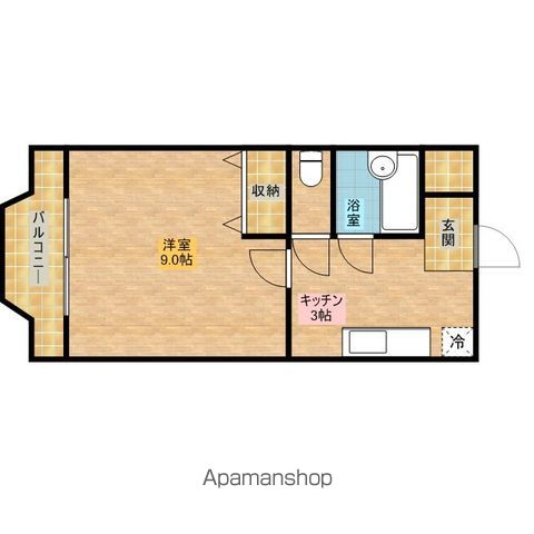 マンションむくの樹の間取り写真