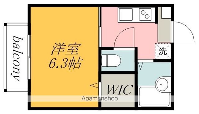 メゾンフォーチュンの間取り写真