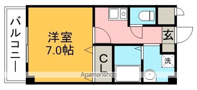 Kドミール50の間取り写真