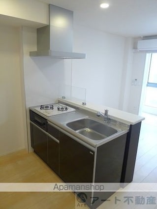 愛媛県松山市立花１丁目[1LDK/36.57m2]のキッチン