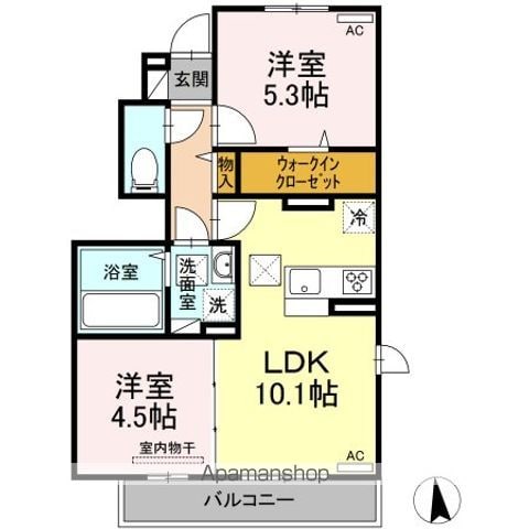 ソフィア西梶尾の間取り写真