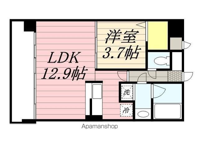 【ナビールコート薬院の間取り】