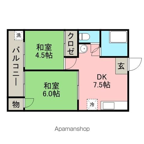 TMコーポの間取り写真