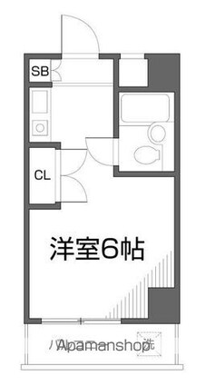 東京都世田谷区南烏山４丁目[1R/17.01m2]の間取図