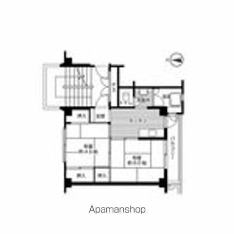 ビレッジハウス広田３号棟の間取り