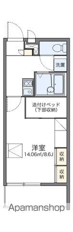 レオパレスハピネスの間取り写真