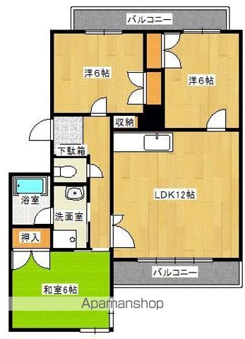 すなおマンションの間取り写真