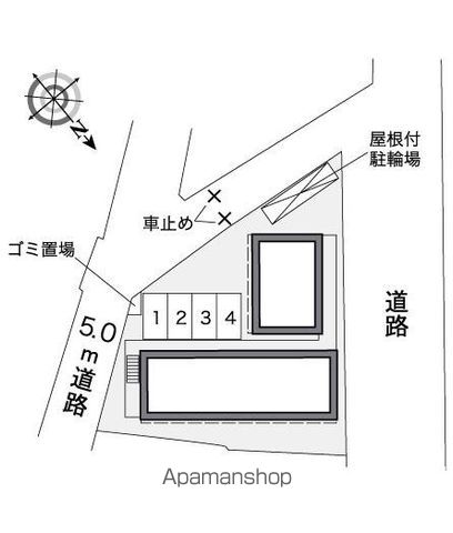 レオパレスＢ　フリーゼ 204 ｜ 和歌山県和歌山市西蔵前丁95（賃貸アパート1K・2階・20.28㎡） その21