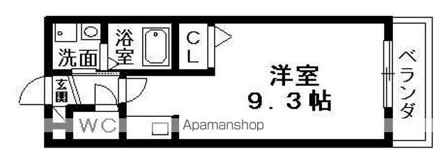 ヤングU・21の間取り写真