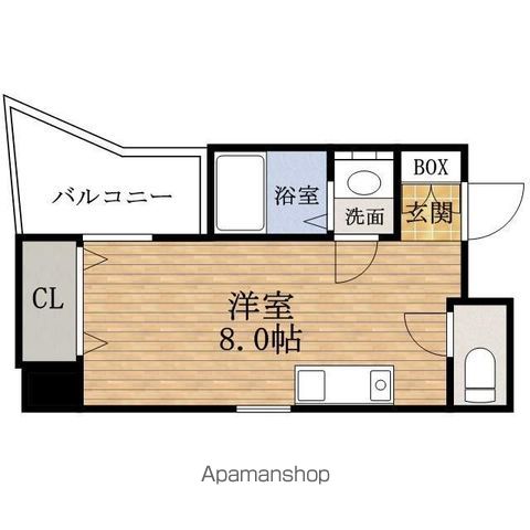 エルミタージュ難波南IIの間取り写真