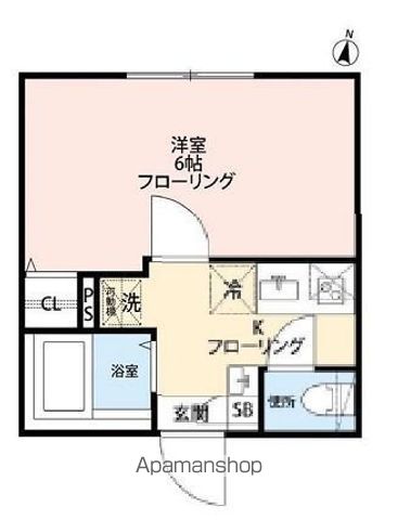 グランクオール大和町の間取り写真