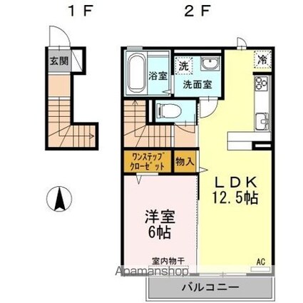 ＳＥＥＤＳ　ＷＩＴ　北矢三[1LDK/49.5m2]の間取図
