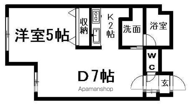 プリムラK1の間取り写真