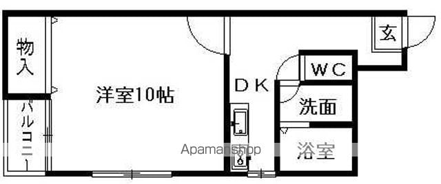 ロイヤル学南の間取り写真