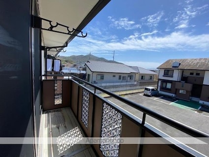 グレースヴィラ　Ａ棟[2LDK/50.04m2]のバルコニー