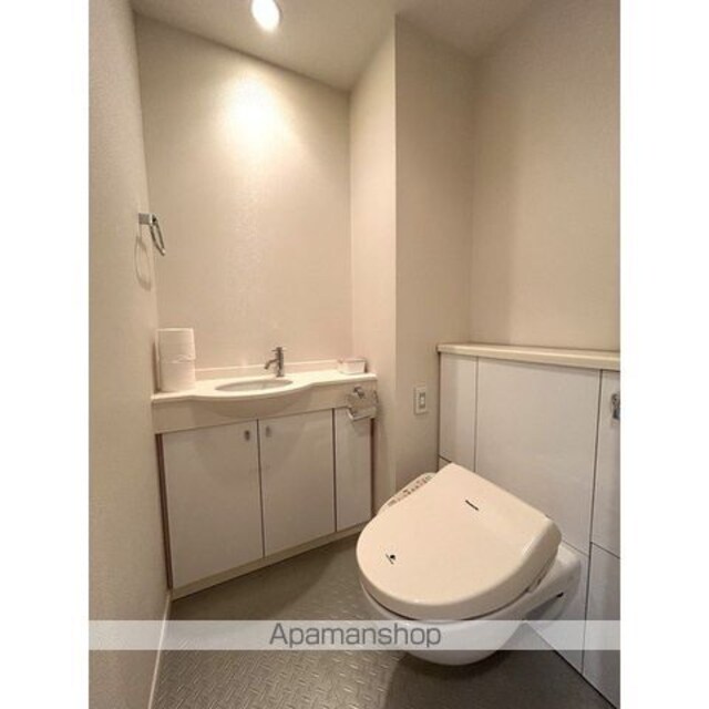 Ｗ　Ｃｏｍｆｏｒｔ　Ｔｏｗｅｒｓ　ＷＥＳＴ[2LDK/85.35m2]のトイレ