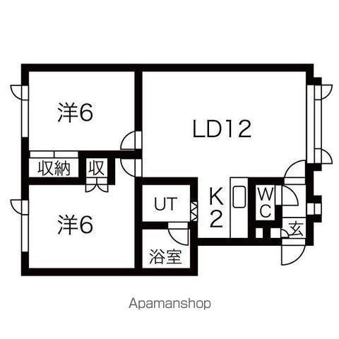 ハイブリッジIの間取り写真