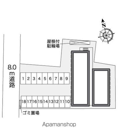 レオパレス宮野木台 211 ｜ 千葉県千葉市花見川区宮野木台２丁目2-16（賃貸アパート1K・2階・19.87㎡） その19