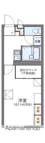 レオパレスGREEN PARKの間取り写真